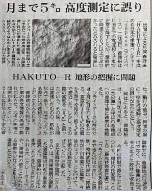 HAKUTO-R　時速360キロで激突