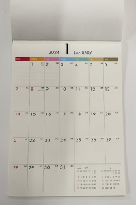 マグネットカレンダー2