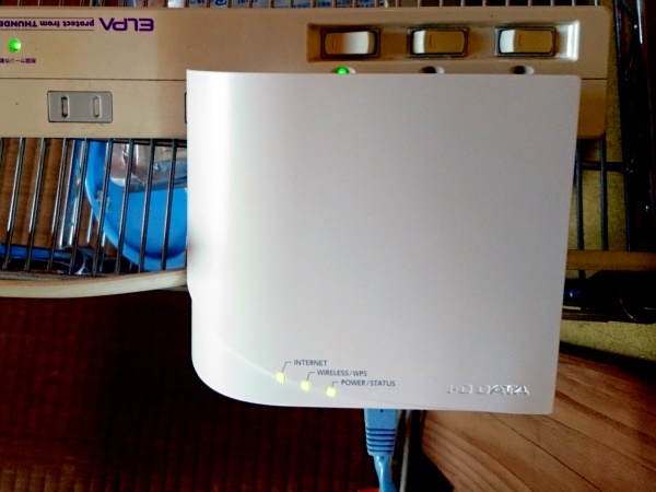 アイオーデータ製Wi-Fi5対応無線ルーターWN-DX1300GRN