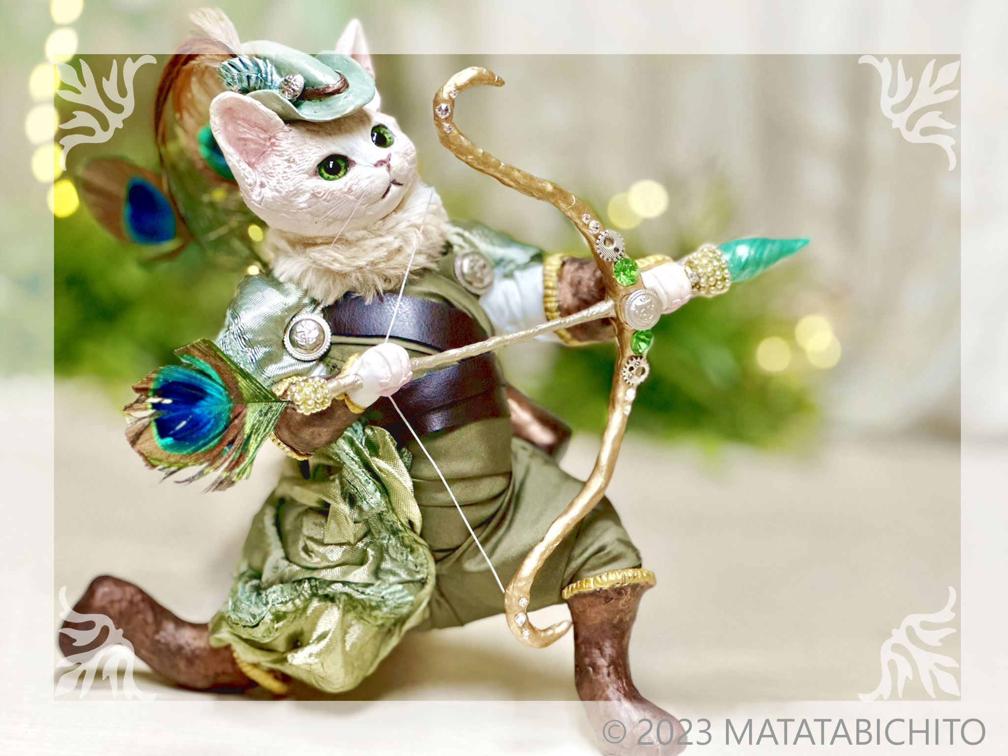 【CAT】弓使いの魔法猫