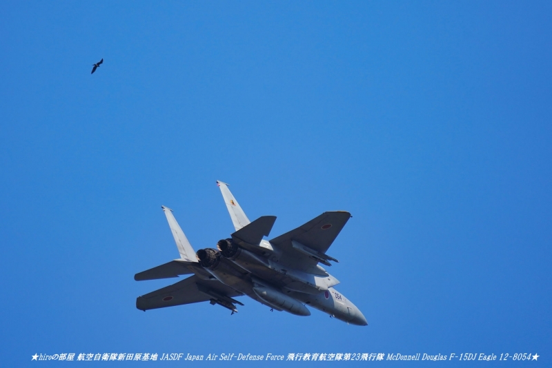 hiroの部屋 航空自衛隊新田原基地 JASDF Japan Air Self-Defense Force 飛行教育航空隊第23飛行隊 McDonnell Douglas F-15DJ Eagle 12-8054
