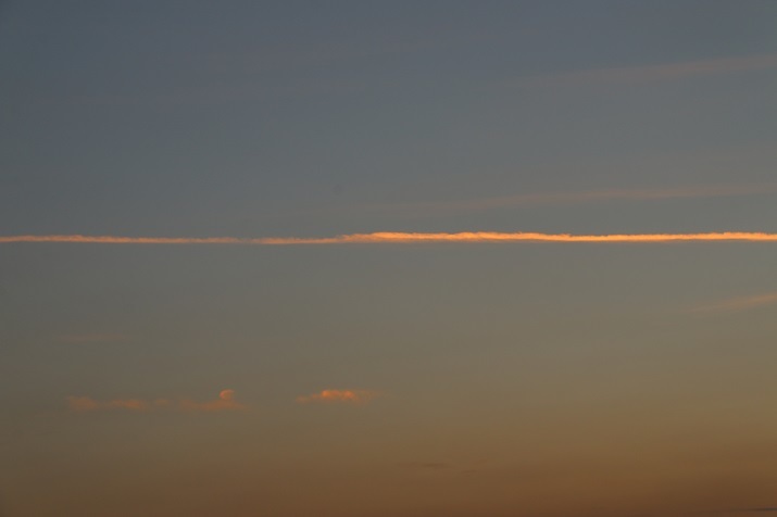 7．飛行機雲