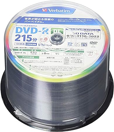 DVD-R 片面2層