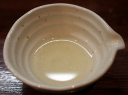 三谷製麺所・割りスープ